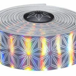 Ruban De Cintre Supacaz Prizmatik Hologram Silver Avec Bouchons -Vélos de voyage, Cyclocross & Gravel Soldes unnamed file 3754