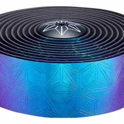 Ruban De Cintre Supacaz Bling Tape Oil Slick Avec Bouchons -Vélos de voyage, Cyclocross & Gravel Soldes unnamed file 3760