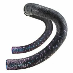 Ruban De Cintre Supacaz Super Sticky Kush Star Fade Bling Oil Slick Avec Bouchons