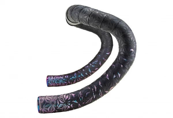 Ruban De Cintre Supacaz Super Sticky Kush Star Fade Bling Oil Slick Avec Bouchons 3 Ruban De Cintre Supacaz Super Sticky Kush Star Fade Bling Oil Slick Avec Bouchons