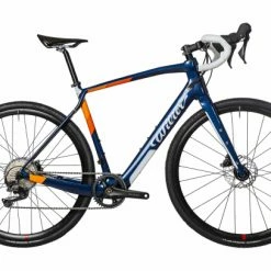 Gravel Bike Électrique Wilier Triestina Jena Hybrid Shimano GRX 11V 250 Wh 700 Mm Bleu Orange 2022 Vert / Blanc
