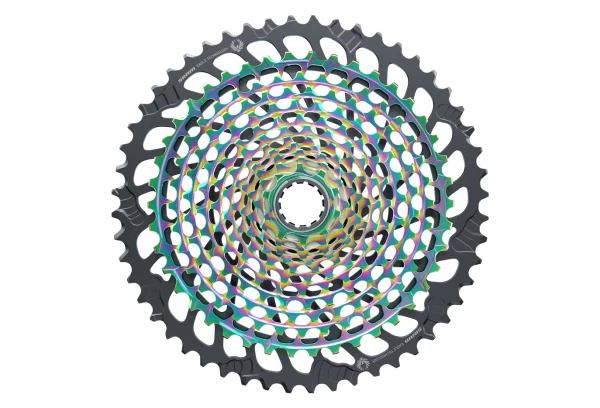 Cassette Sram XX1 Eagle XG-1299 10-52 Dents 12V Rainbow 3 Cassette Sram XX1 Eagle XG-1299 10-52 Dents 12V Rainbow