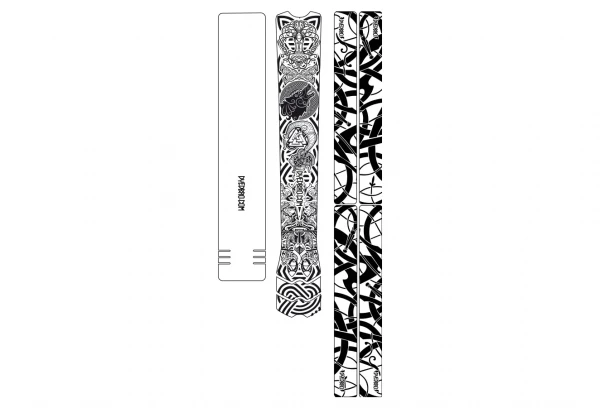 Kit De Protection Cadre Dyedbro Frame Viking Noir 3 Kit De Protection Cadre Dyedbro Frame Viking Noir