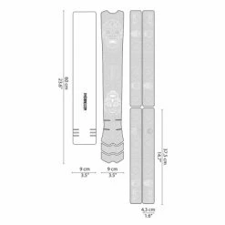 Kit De Protection Cadre Dyedbro Frame Día De Muertos Blanc -Vélos de voyage, Cyclocross & Gravel Soldes unnamed file 3936