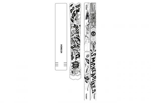 Kit De Protection Cadre Dyedbro Frame Fluor Noir 3 Kit De Protection Cadre Dyedbro Frame Fluor Noir