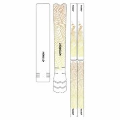 Kit De Protection Cadre Dyedbro Frame Stay Free Orange Jaune