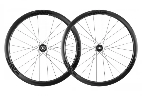Paire De Roues Enve SES 3.4 Disc Tubeless Ready | 12x100 - 12x142 Mm Noir 2 Paire De Roues Enve SES 3.4 Disc Tubeless Ready | 12x100 - 12x142 Mm Noir