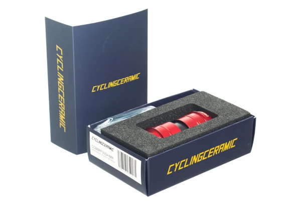 Boitier De Pédalier CyclingCeramic Pressfit 30 Shimano Rouge 3 Boitier De Pédalier CyclingCeramic Pressfit 30 Shimano Rouge