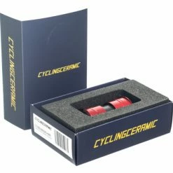 Boitier De Pédalier CyclingCeramic BB Evo 386 Sram GXP Rouge