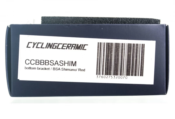 Boitier De Pédalier CyclingCeramic BSA Shimano Rouge 6 Boitier De Pédalier CyclingCeramic BSA Shimano Rouge – Image 4