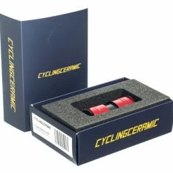 Boitier De Pédalier CyclingCeramic BB Evo 386 Shimano Rouge