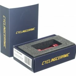 Boitier De Pédalier CyclingCeramic BB30 To 24 Sram GXP Rouge