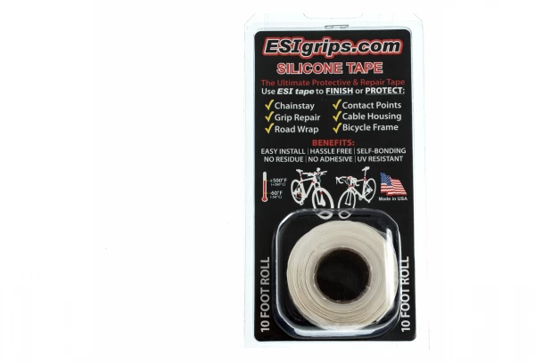 ESI Grips Rouleau Protection De Cadre Esi Silicone Tape 3m Blanc 3 ESI Grips Rouleau Protection De Cadre Esi Silicone Tape 3m Blanc