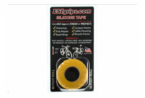 ESI Grips Rouleau Protection De Cadre Esi Silicone Tape 3m Jaune 3 ESI Grips Rouleau Protection De Cadre Esi Silicone Tape 3m Jaune
