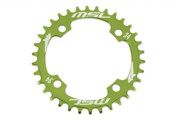 MSC Plateau CNC Alu 7075 Narrow Wide 4 Branches 104mm Vert 3 MSC Plateau CNC Alu 7075 Narrow Wide 4 Branches 104mm Vert – Image 2