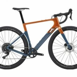 Gravel Bike 3T Exploro Max Shimano GRX 11V 650b Gris Bleu Orange 2022