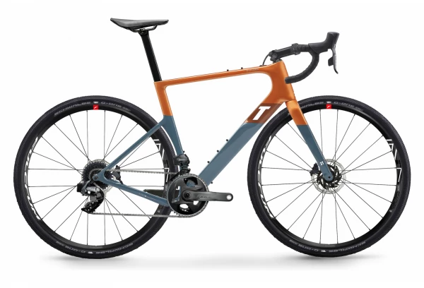 Gravel Bike 3T Exploro Race Sram Force AXS ETap 2x12V Orange/Gris 3 Gravel Bike 3T Exploro Race Sram Force AXS ETap 2x12V Orange/Gris