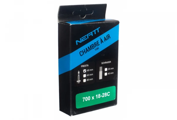 Chambre à Air Neatt Standard 700 Mm Presta 48 Mm 2 Chambre à Air Neatt Standard 700 Mm Presta 48 Mm